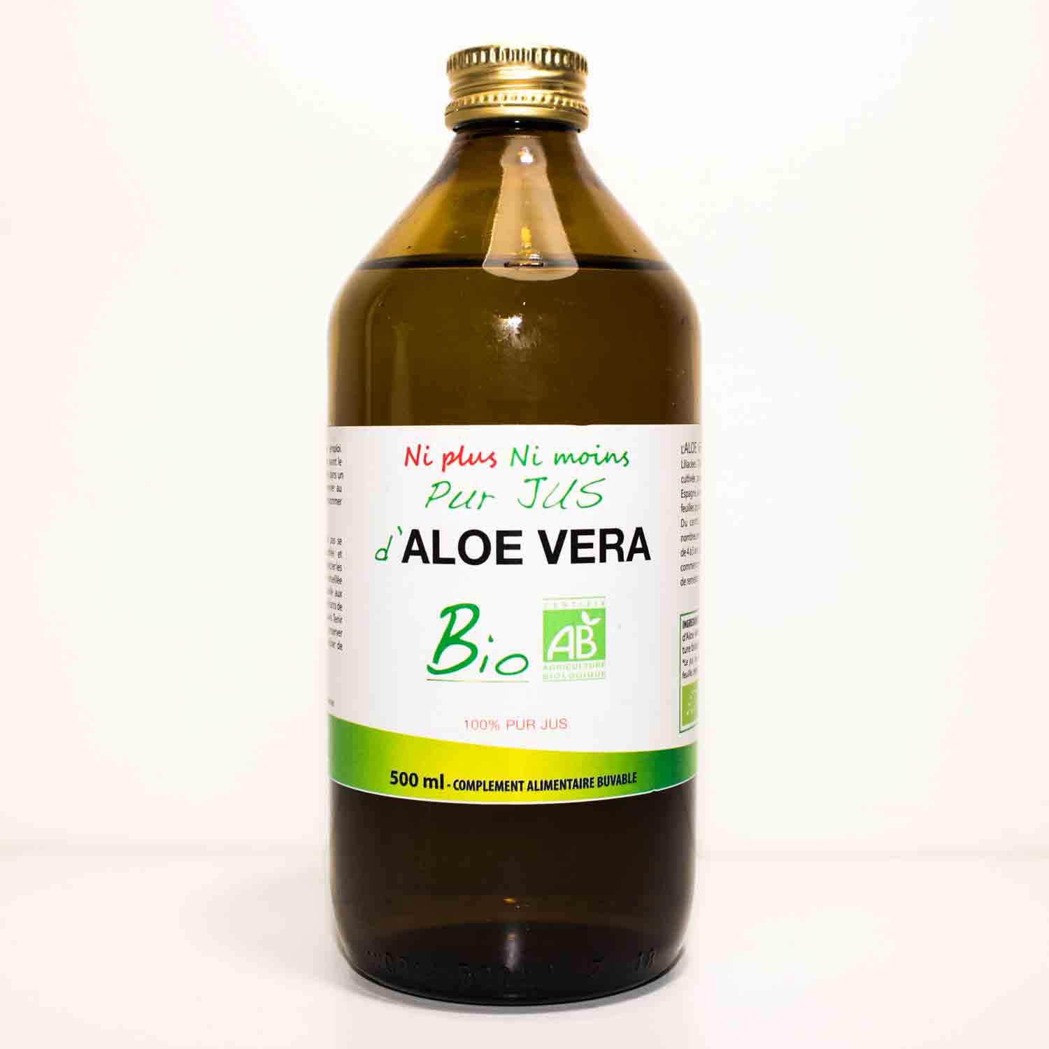 Pur Jus d'Aloe Vera Bio - Zen Point Equilibre, Compléments alimentaires