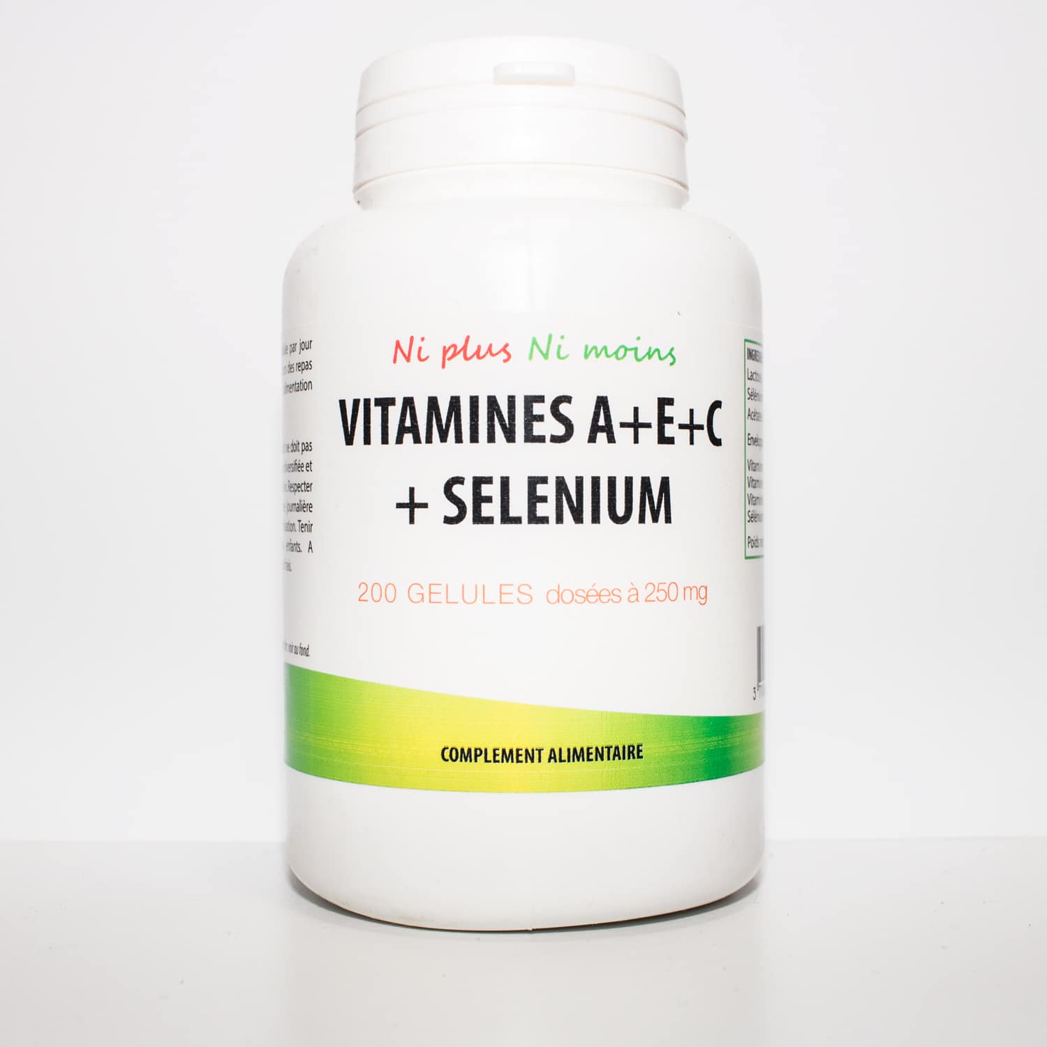 Selenium Vitamines A C et E Zen Point Equilibre, Compléments alimentaires